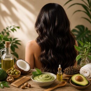 Natural hair care: oils, masks, and scalp health