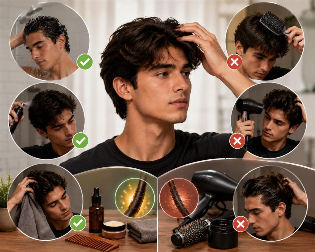 How to style your hair without damaging it