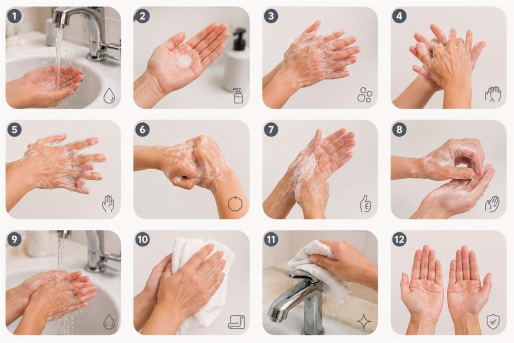 The right way to wash your hands