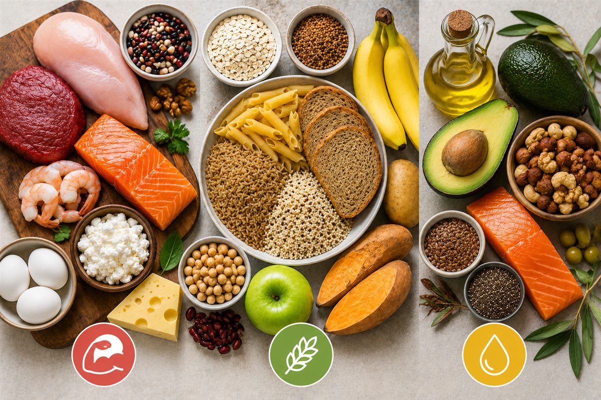 Protein from diverse sources — animal and plant — provides all essential amino acids