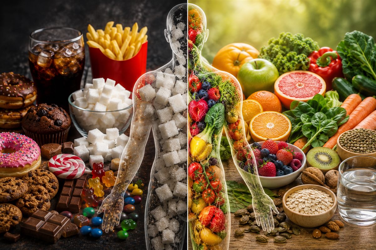 Liquid sugar in drinks is the most impactful source of added sugar to reduce