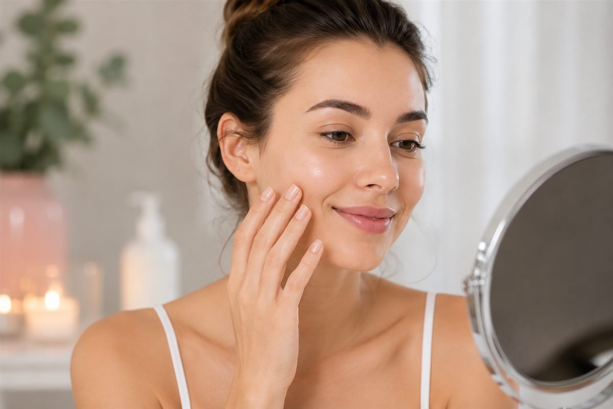 Identifying skin characteristics to choose the right products