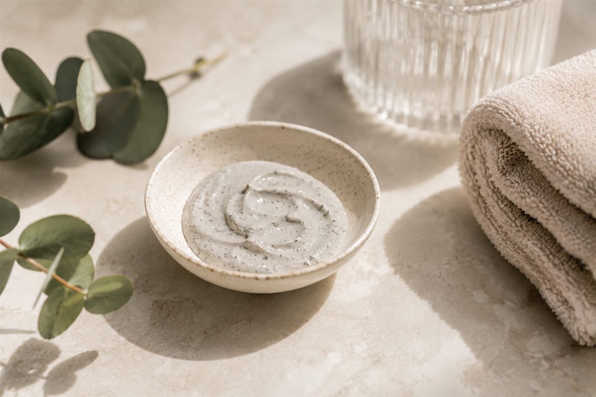 Chemical exfoliants like AHAs are gentler than physical scrubs