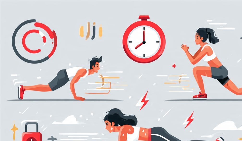 The recovery interval is just as important as the work interval in HIIT — inadequate rest prevents reaching the target intensity