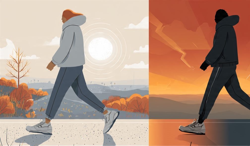 Walking in natural settings adds additional psychological benefits beyond the physical health effects of the exercise itself
