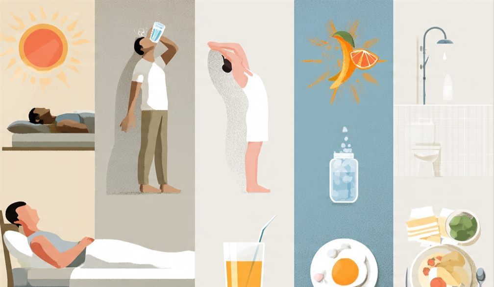 Morning light exposure within the first hour of waking is among the highest-leverage biological interventions for mood, alertness, and sleep quality