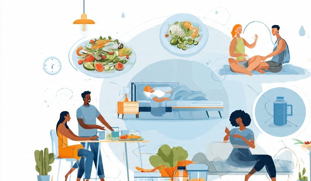 The compound return on consistent, imperfect health habits over years and decades dwarfs the return on perfect habits practiced sporadically