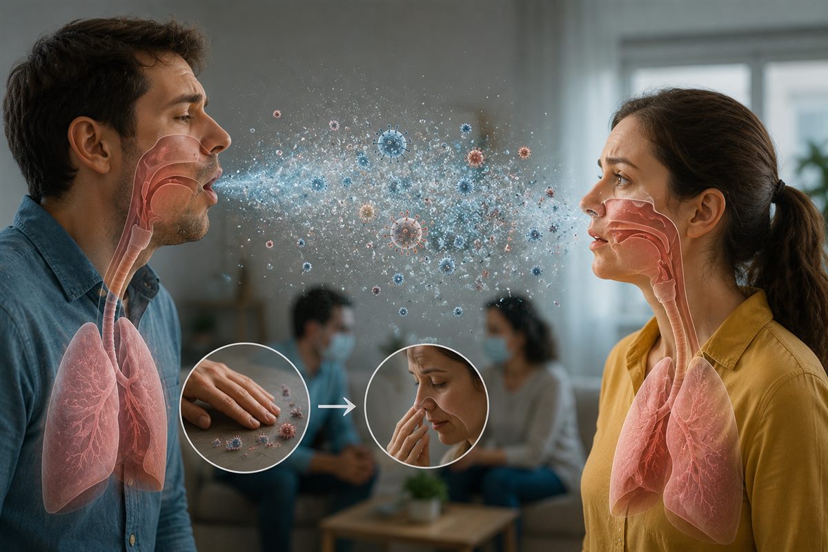 Ventilation, hand washing, and respiratory etiquette reduce household illness transmission