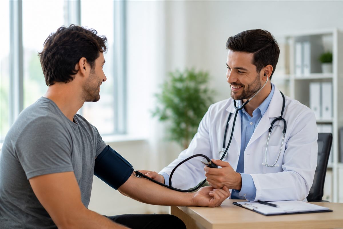 Young woman establishing health baselines with preventive care